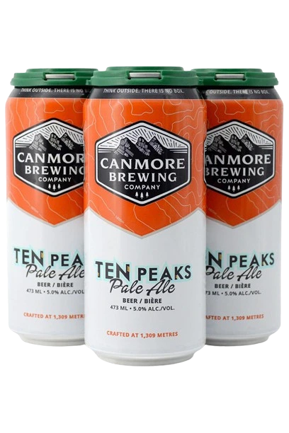 CANMORE TEN PEAKS PALE ALE 473ML 4PK CAN
