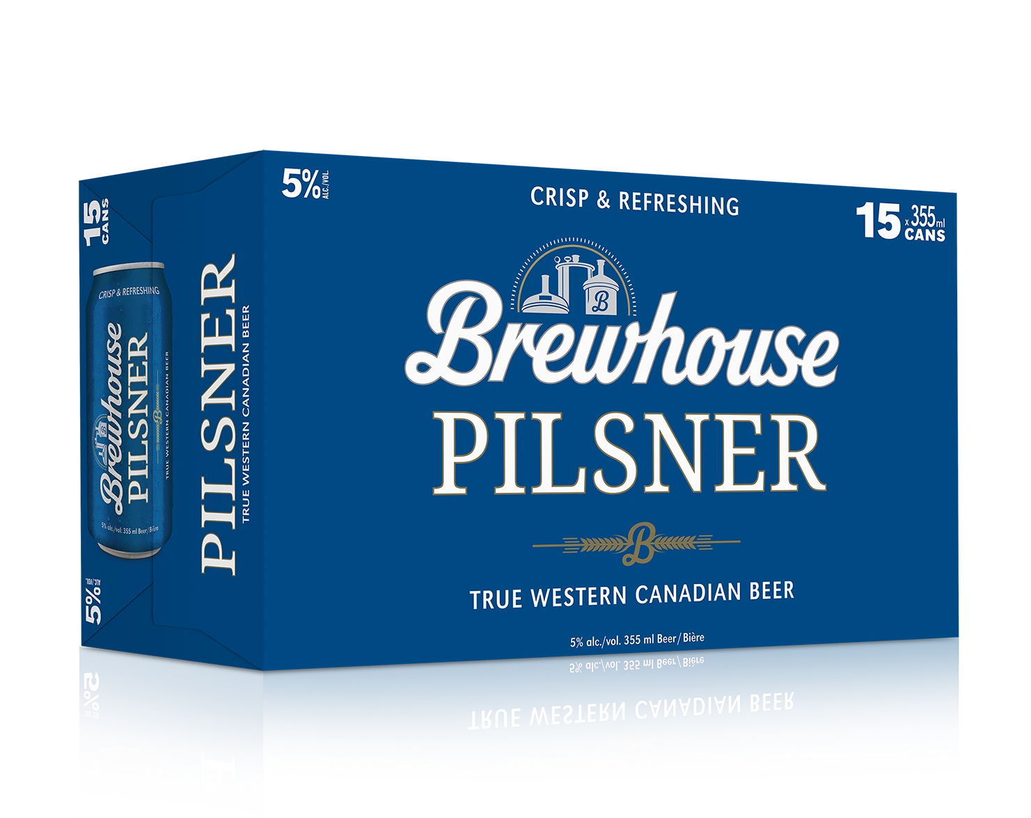 BREWHOUSE PILSNER 355ML 15PK CAN