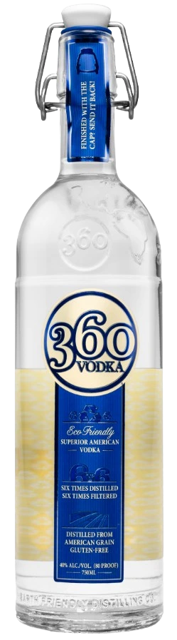 360 ECO LUXURY VODKA 750ML