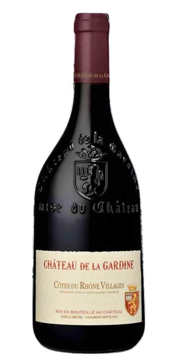CHATEAU DE LA GARDINE COTES DU RHONE VILLAGES 750ML
