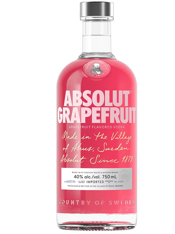 ABSOLUT GRAPEFRUIT VODKA 750ML