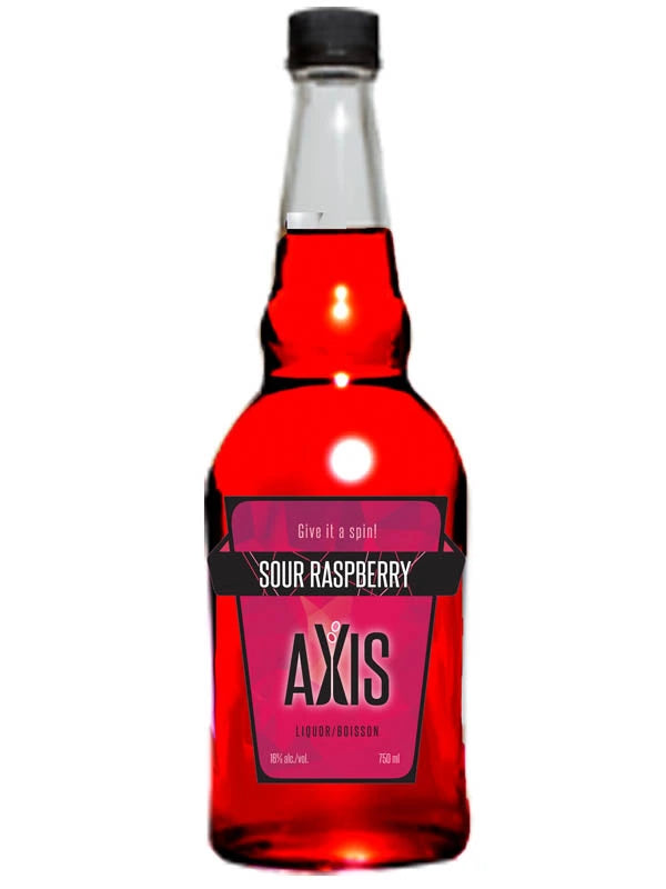 AXIS SOUR RASPBERRY LIQUEUR 750ML