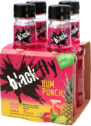 BLACK FLY RUM PUNCH 400ML 4PK BT