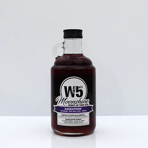 WEST OF THE 5TH SASKATOON SHINE MOONSHINE 750ML
