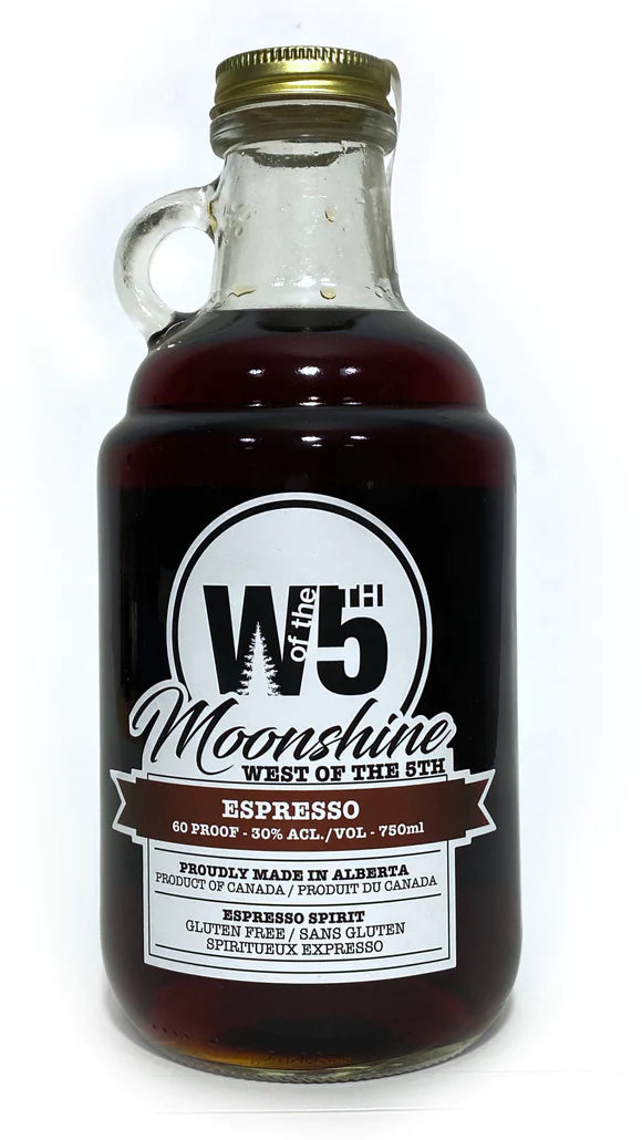 WEST OF THE 5TH ESPRESSO MOONSHINE 750ML