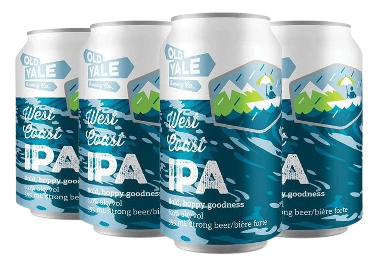 OLD YALE WEST COAST IPA 355ML 6PK CAN