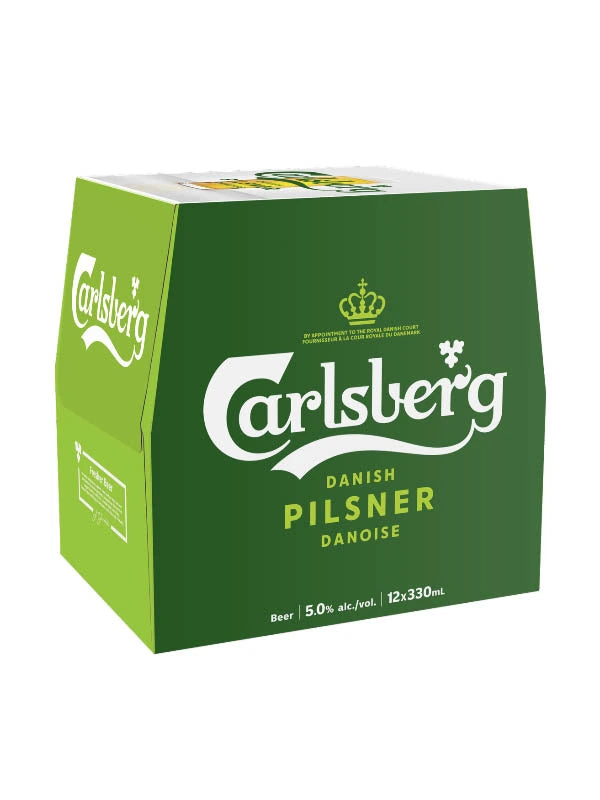 CARLSBERG PILSNER 330ML 12PK BT