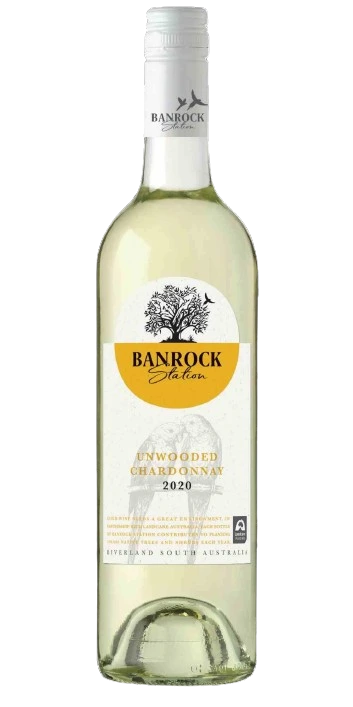 BANROCK STATION UNWOODED CHARDONNAY 750ML