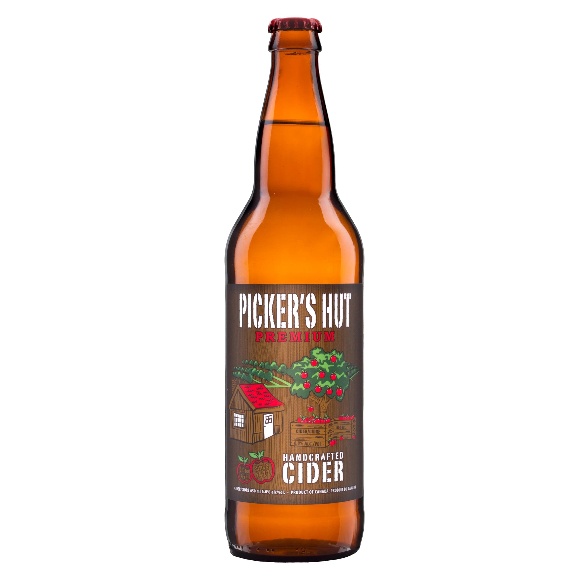 WARDS PICKERS HUT PREMIUM CIDER 650ML
