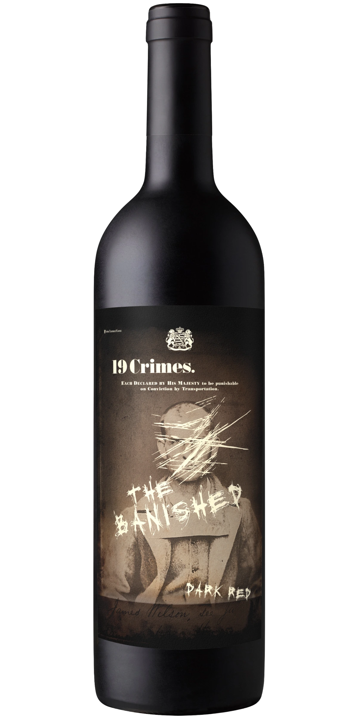 19 CRIMES THE BANISHED DARK RED BLEND 750ML