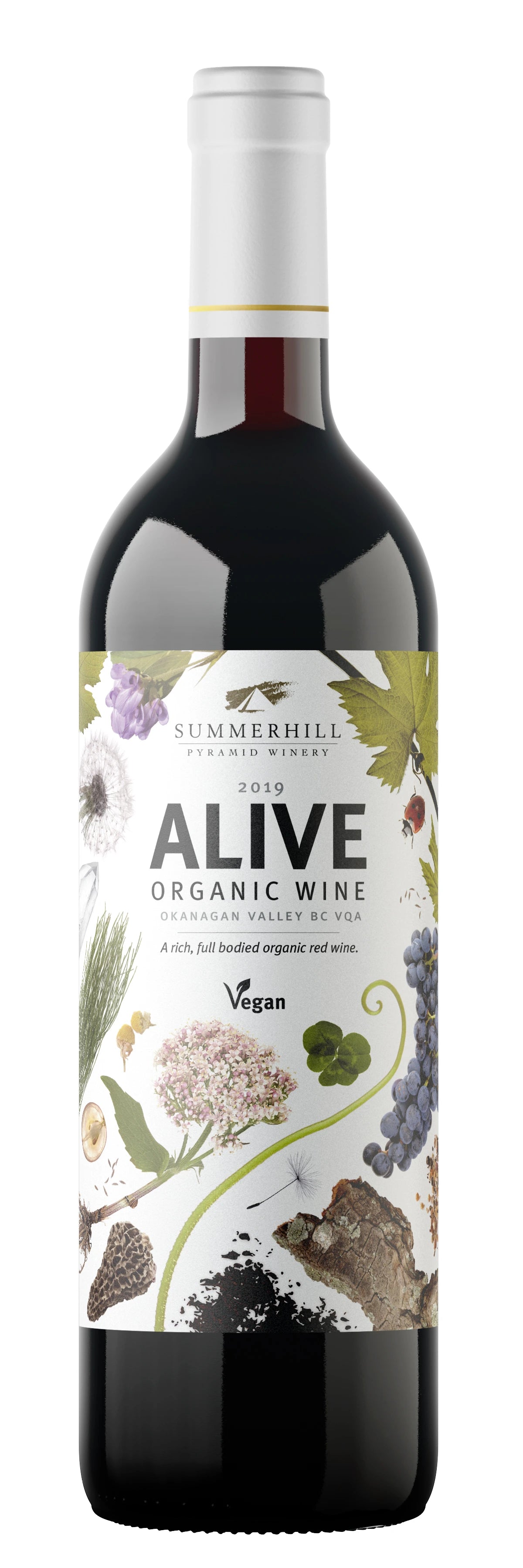 SUMMERHILL ALIVE ORGANIC RED 750ML