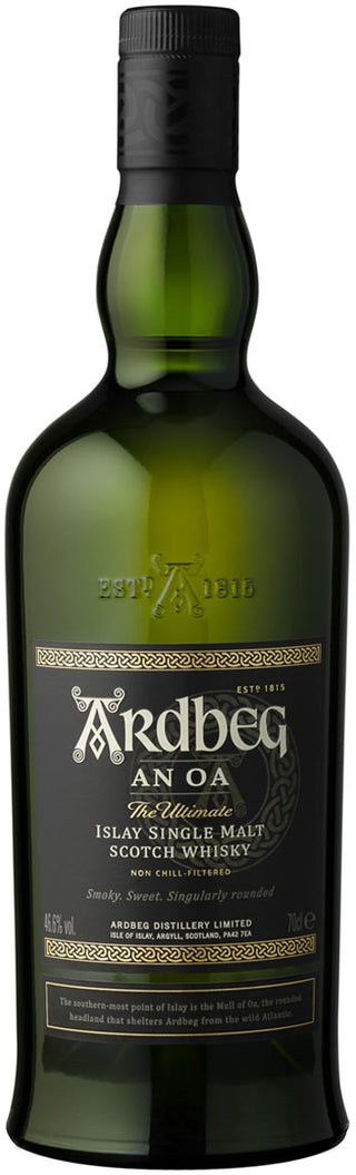ARDBEG AN OA SINGLE MALT SCOTCH WHISKY 750ML