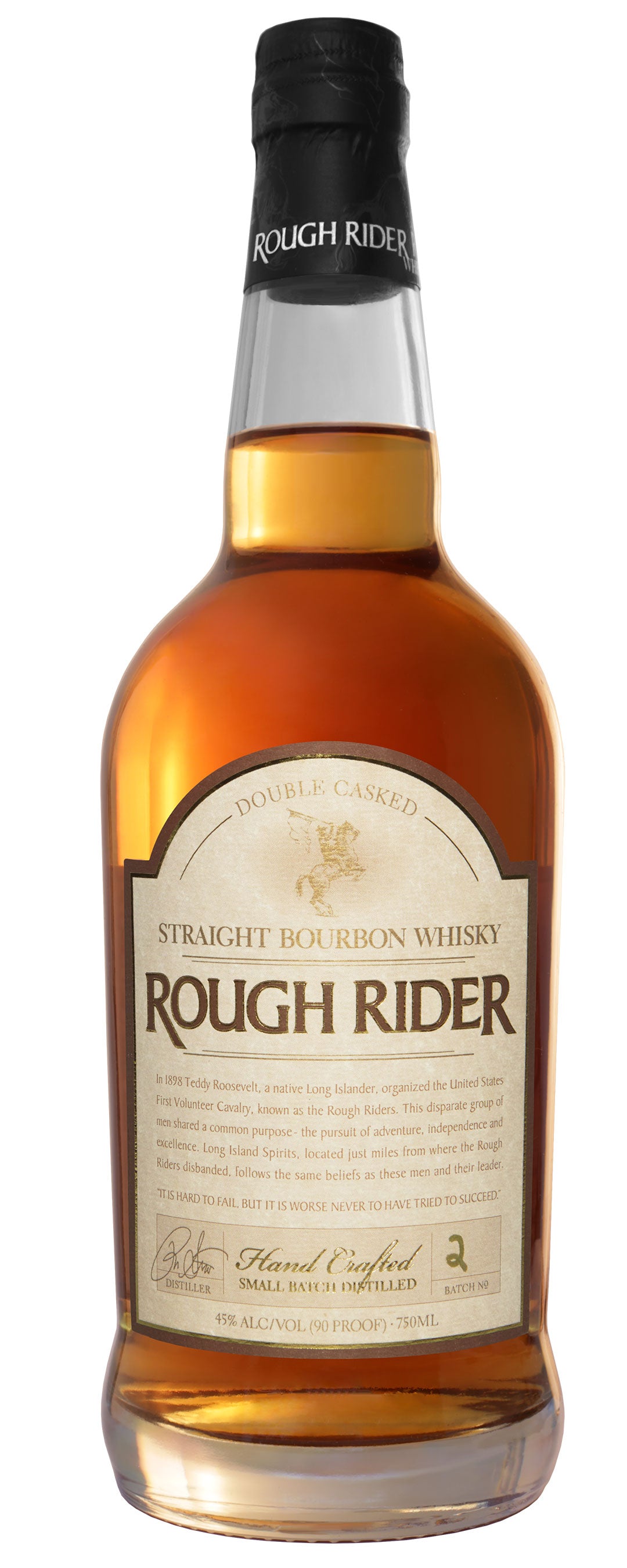 ROUGH RIDER BOURBON WHISKEY 700ML