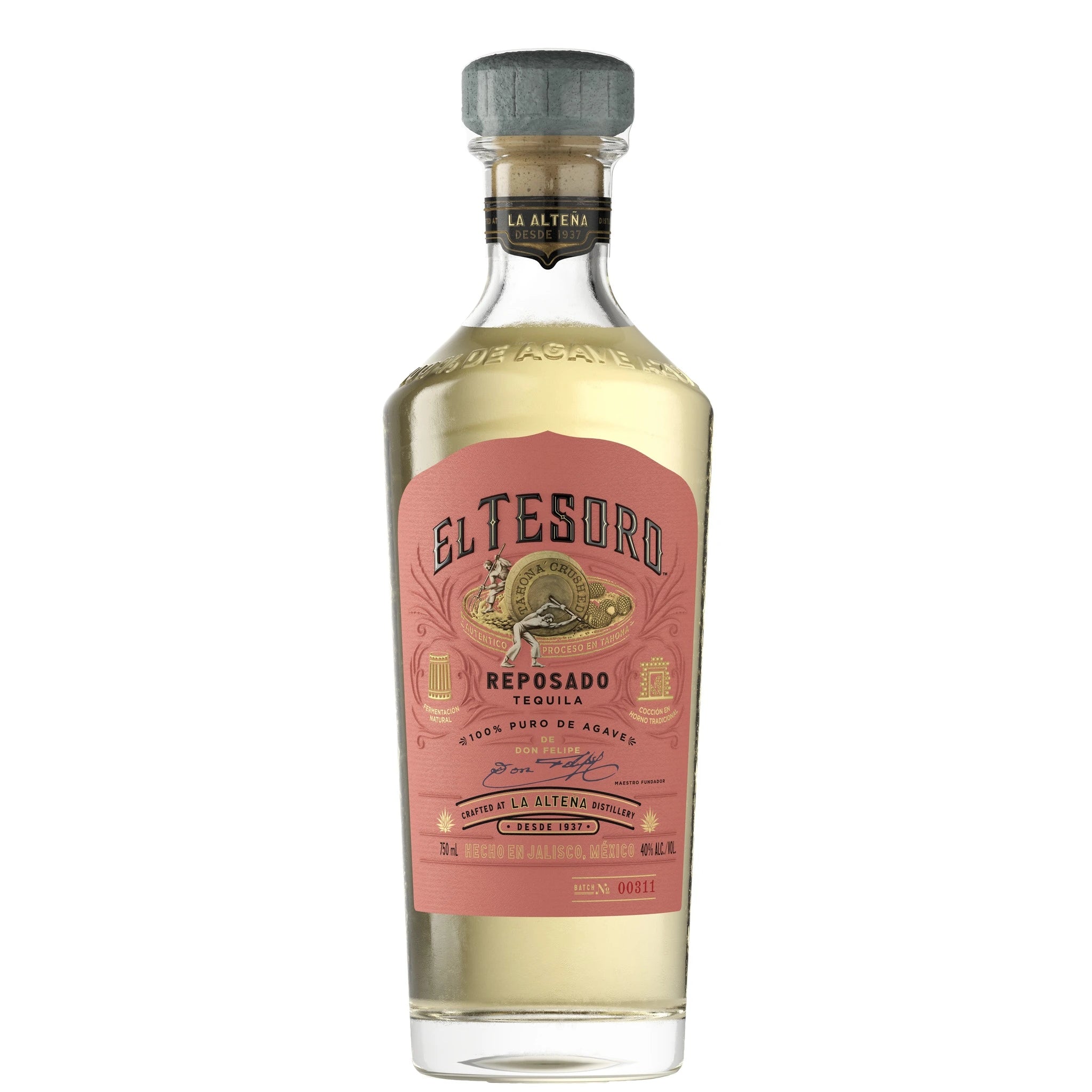 EL TESORO REPOSADO TEQUILA 750ML