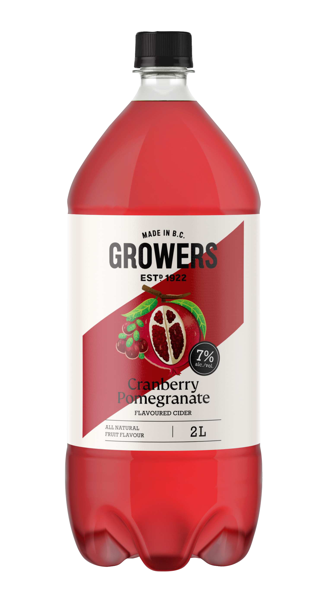 GROWERS POMEGRANATE CIDER 2L
