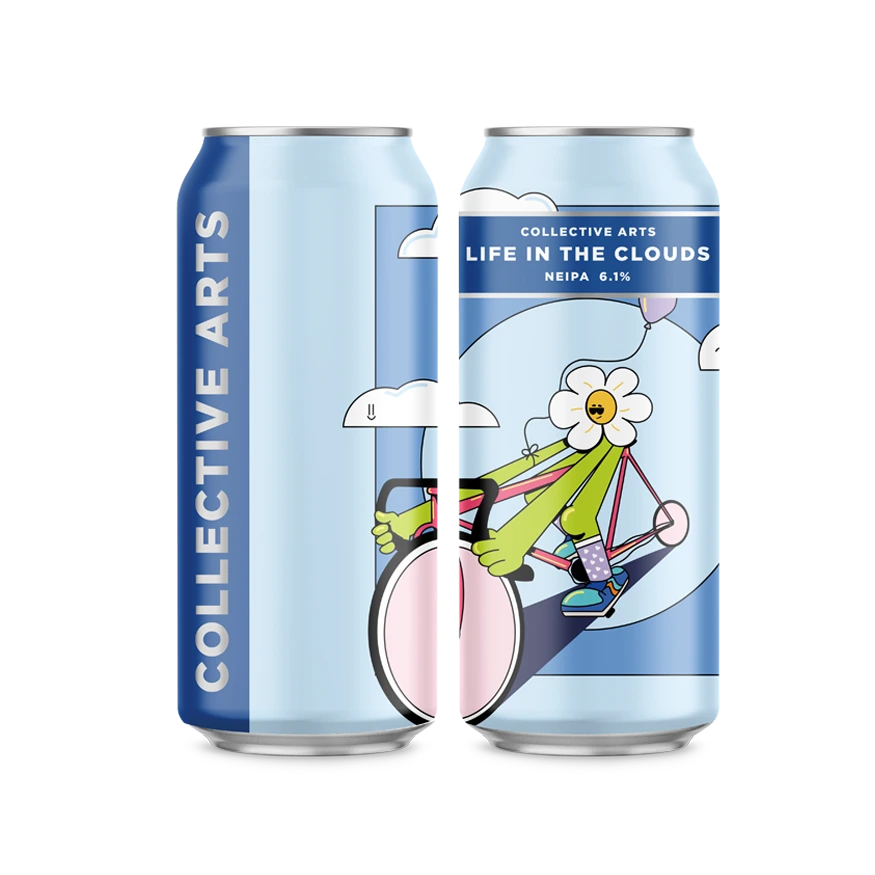 COLLECTIVE ARTS LIFE IN THE CLOUDS HAZY IPA 473ML CAN