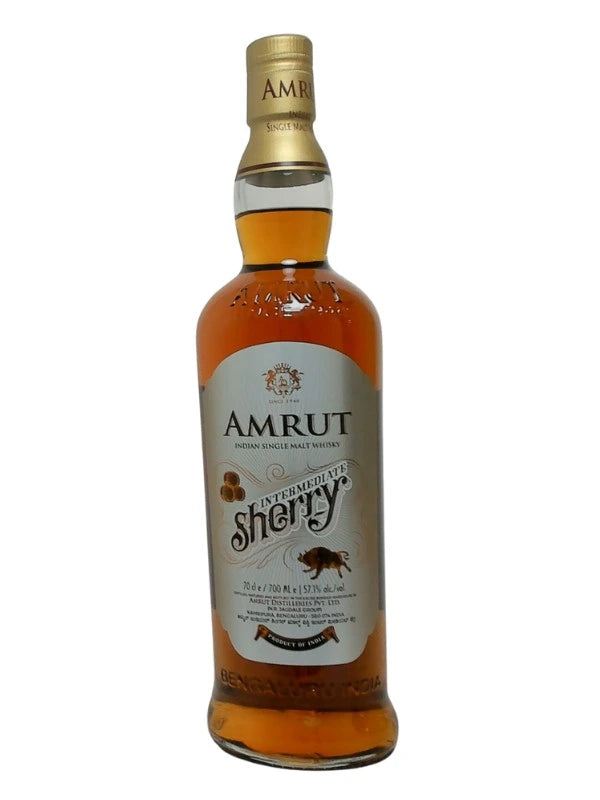 AMRUT INTERMEDIATE SHERRY MATURED SINGLE MALT WHISKY 700ML
