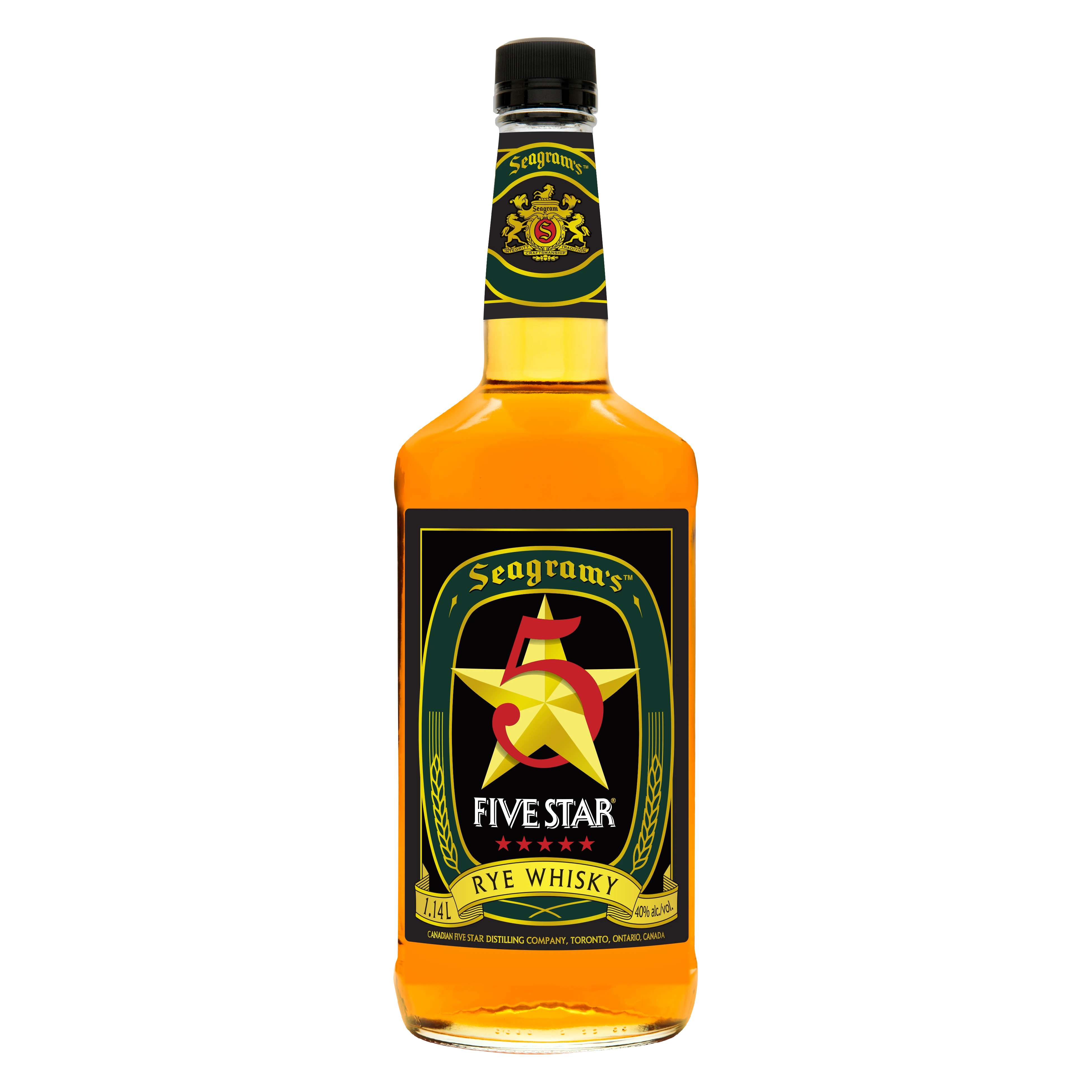 Wine and Beyond - SEAGRAMS FIVE STAR CANADIAN WHISKY 1.14L