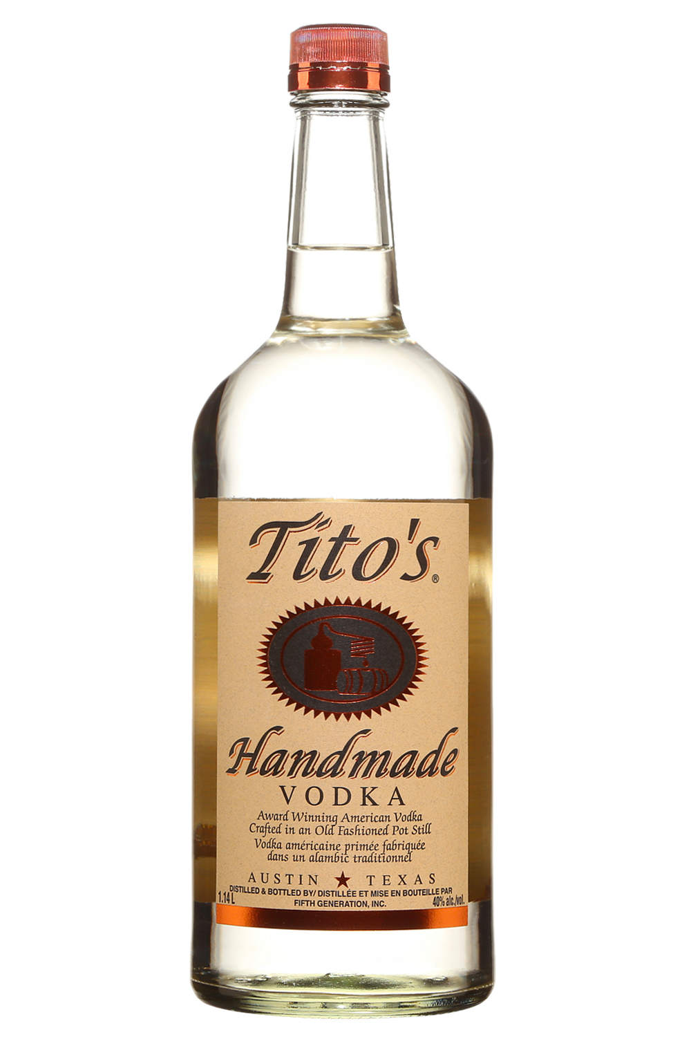 TITOS HANDMADE VODKA 1.14L