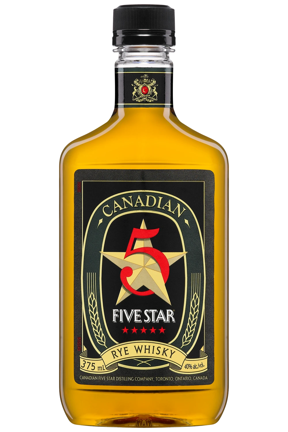 SEAGRAMS FIVE STAR RYE WHISKY 375ML