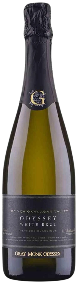 GRAY MONK ODYSSEY WHITE BRUT SPARKLING 750ML