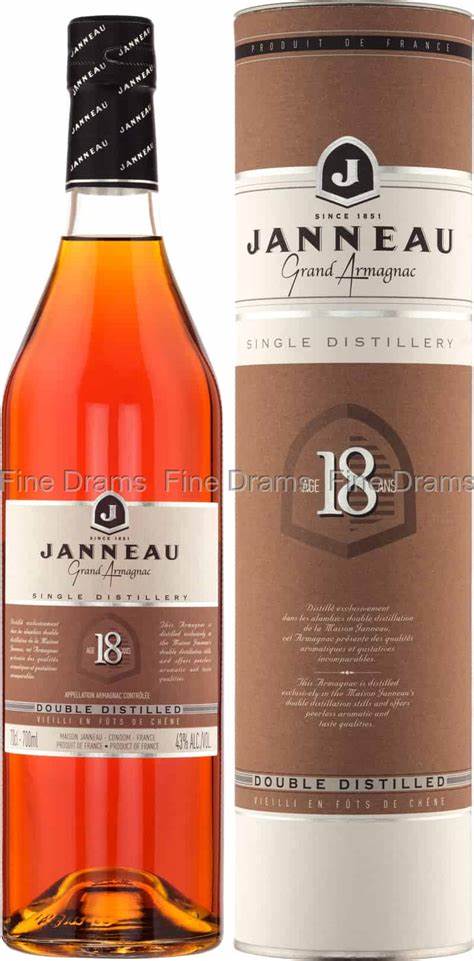 JANNEAU 18YR ARMAGNAC 750ML