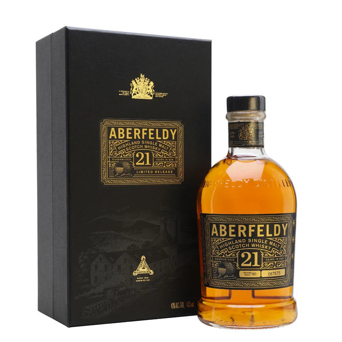 ABERFELDY 21YR SINGLE MALT SCOTCH WHISKY 750ML