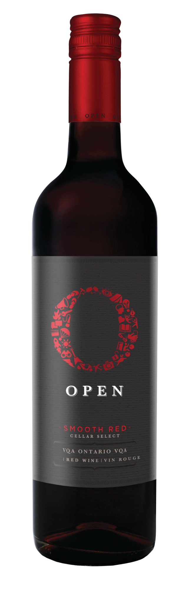 OPEN VQA SMOOTH RED 750ML