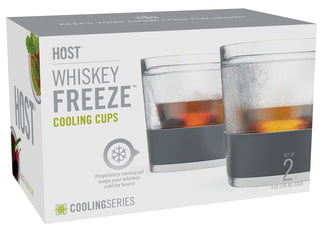 TRUE WHISKEY FREEZE COOL CUPS 2PK