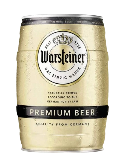 WARSTEINER PILSNER 5L MINI KEG