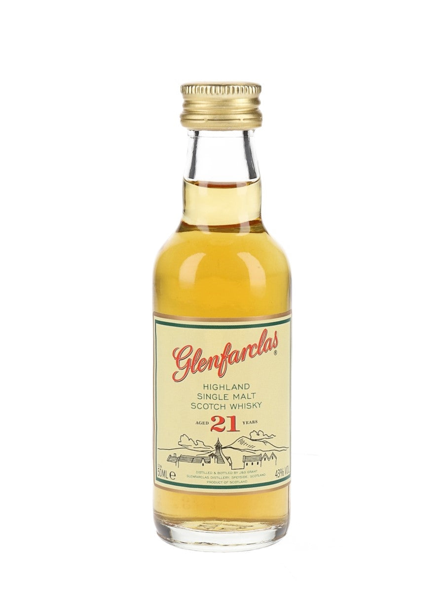 GLENFARCLAS 21YR SINGLE MALT SCOTCH WHISKY 50ML