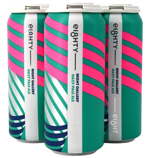 88 NIGHT GALLERY HAZY PALE ALE 473ML 4PK CAN