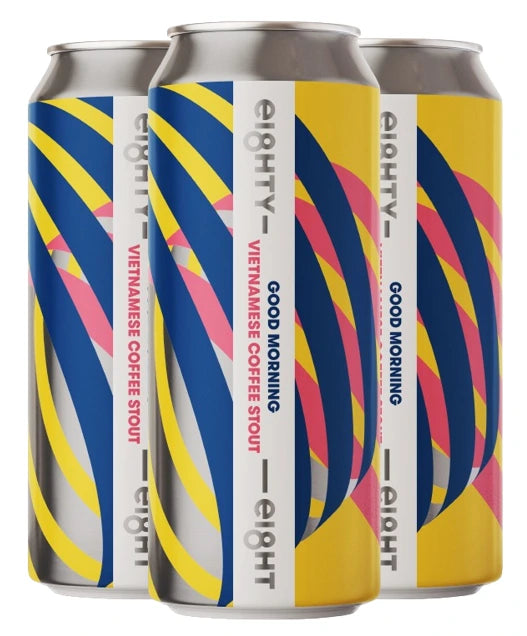 88 GOOD MORNING VIETNAMESE COFFEE STOUT 473ML 4PK CAN