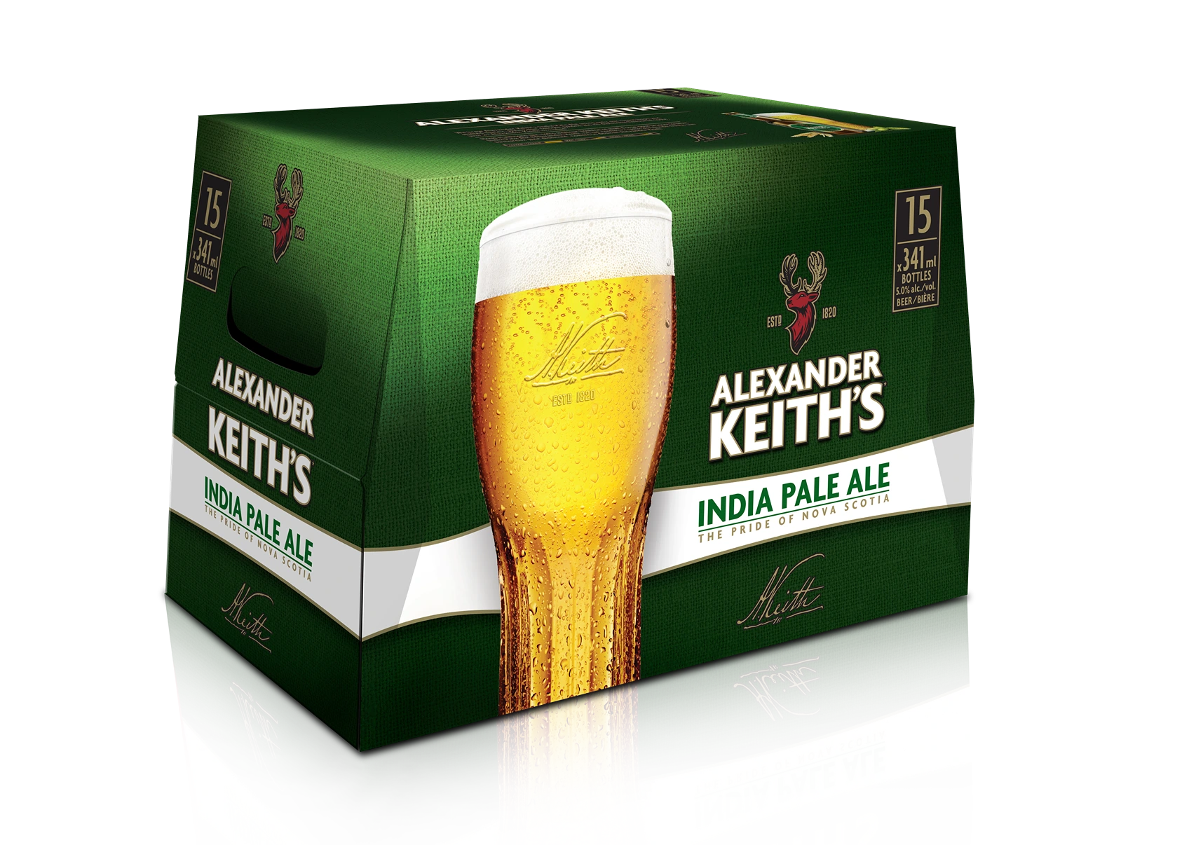 ALEXANDER KEITHS IPA 341ML 15PK BTL