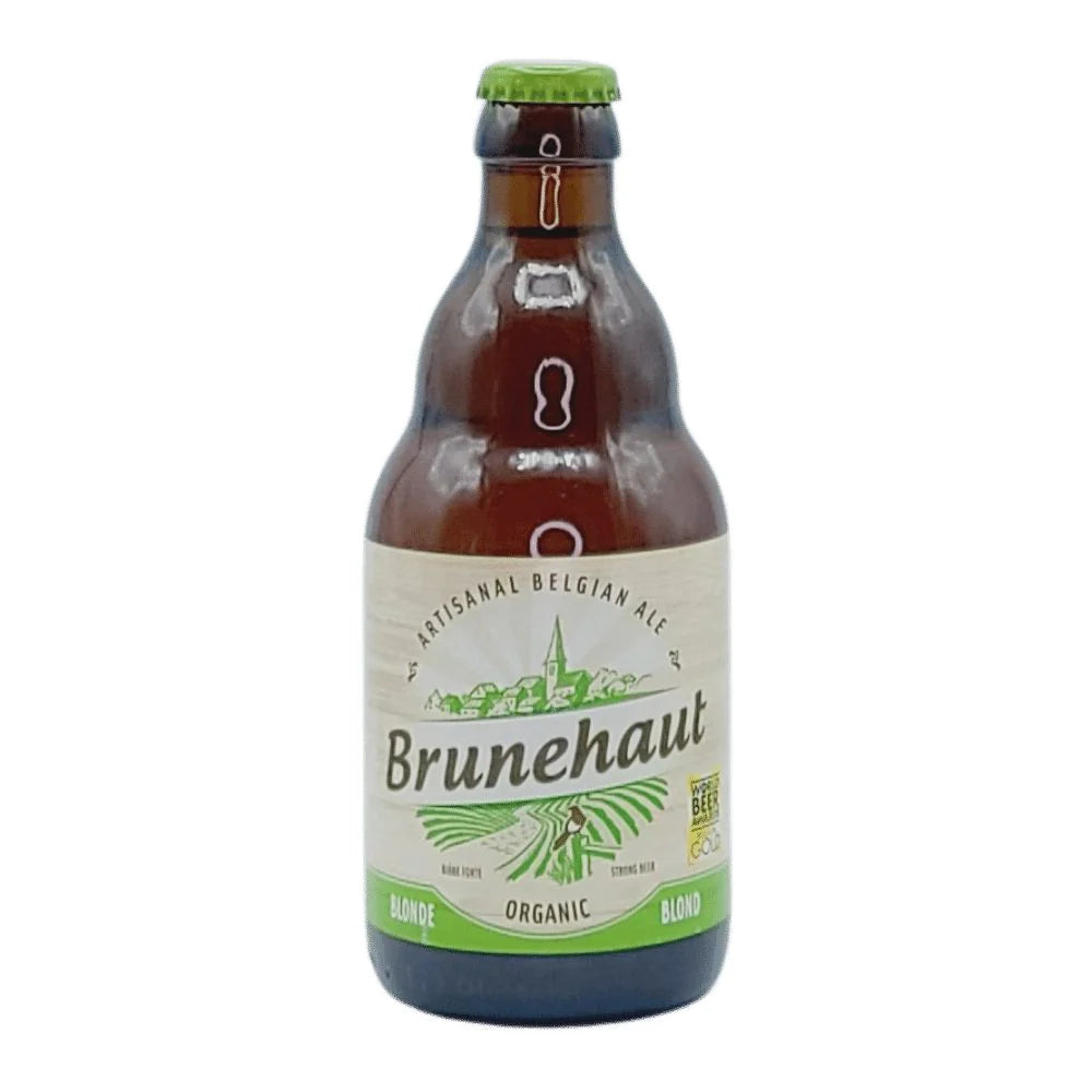 BRUNEHAUT ORGANIC BELGIAN BLONDE ALE GLUTEN FREE 330ML BT