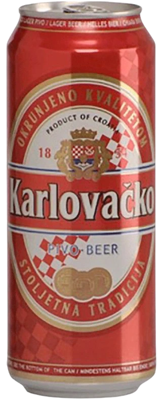 KARLOVACKO LAGER 500ML CAN