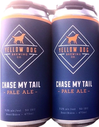YELLOW DOG CHASE MY TAIL PALE ALE 473ML 4PK CAN