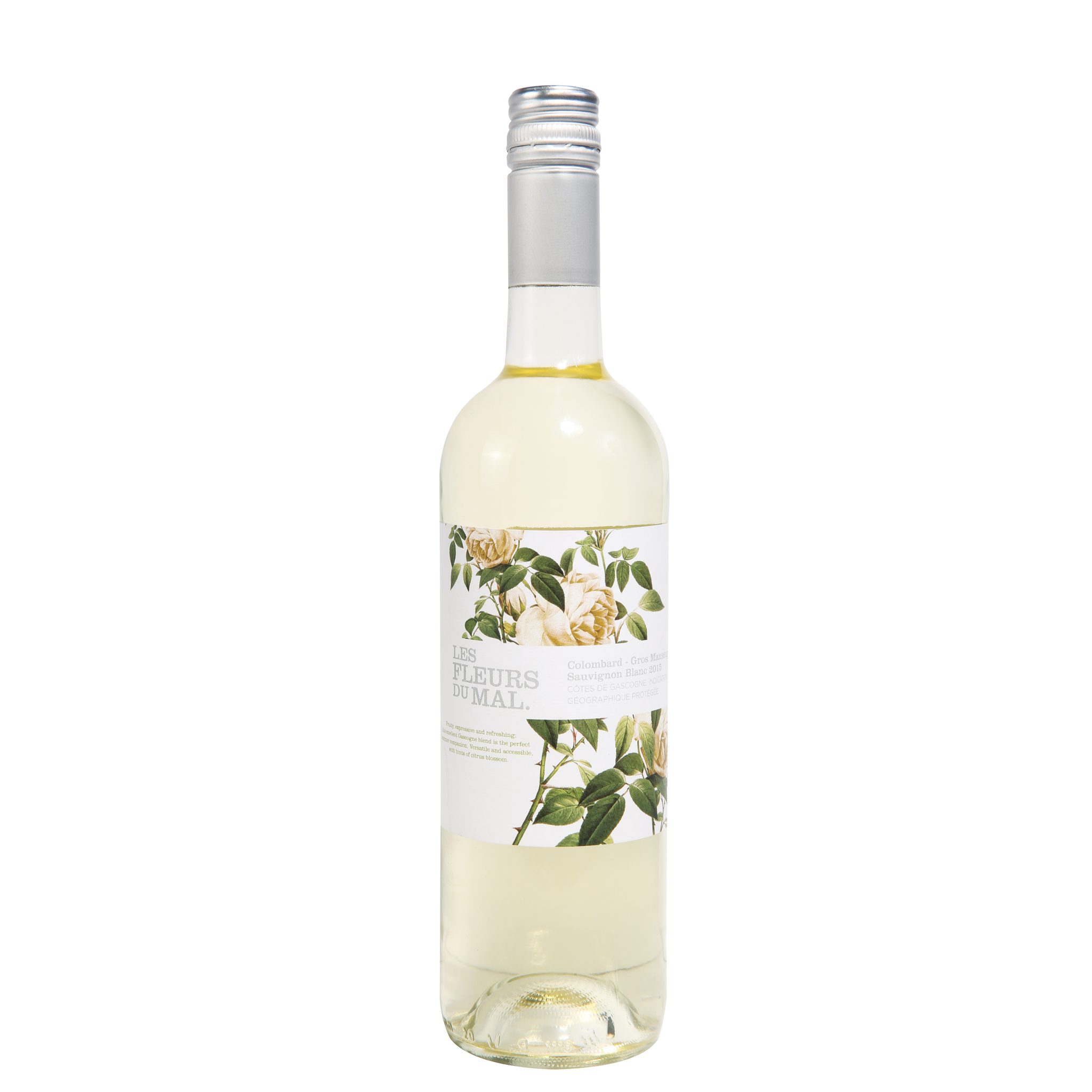 LES FLEURS DU MAL GASCOGNE BLANC 750ML