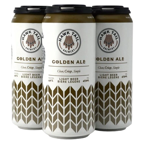 HAWK TAIL GOLDEN ALE 473ML 4PK CAN
