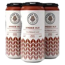 HAWK TAIL AMBER ALE 473ML 4PK CAN