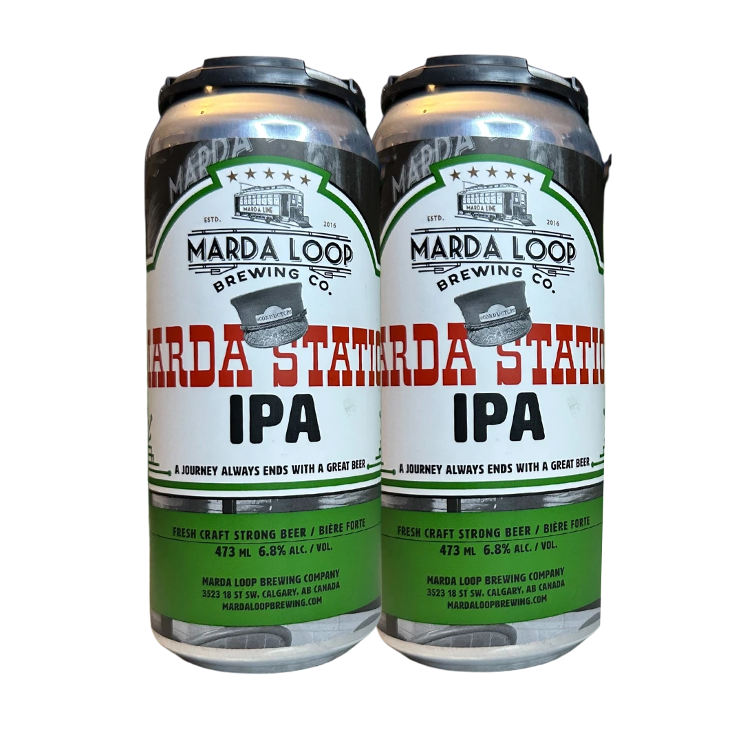MARDA LOOP MARDA STATION IPA 473ML 4PK CAN