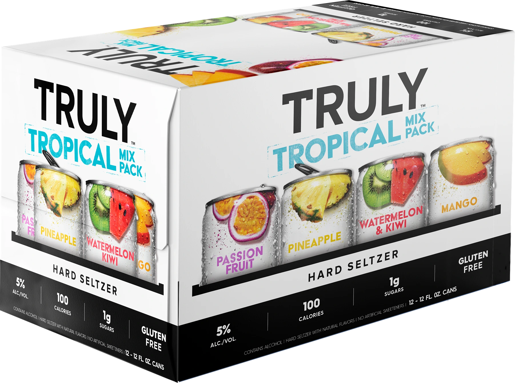 TRULY HARD SELTZER TROPICAL MIXER 355ML 12PK CAN