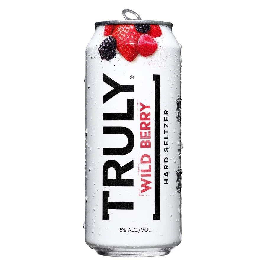 TRULY HARD SELTZER WILD BERRY 473ML CAN