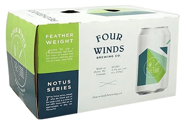FOUR WINDS FEATHERWEIGHT IPA 355ML 6PK CAN