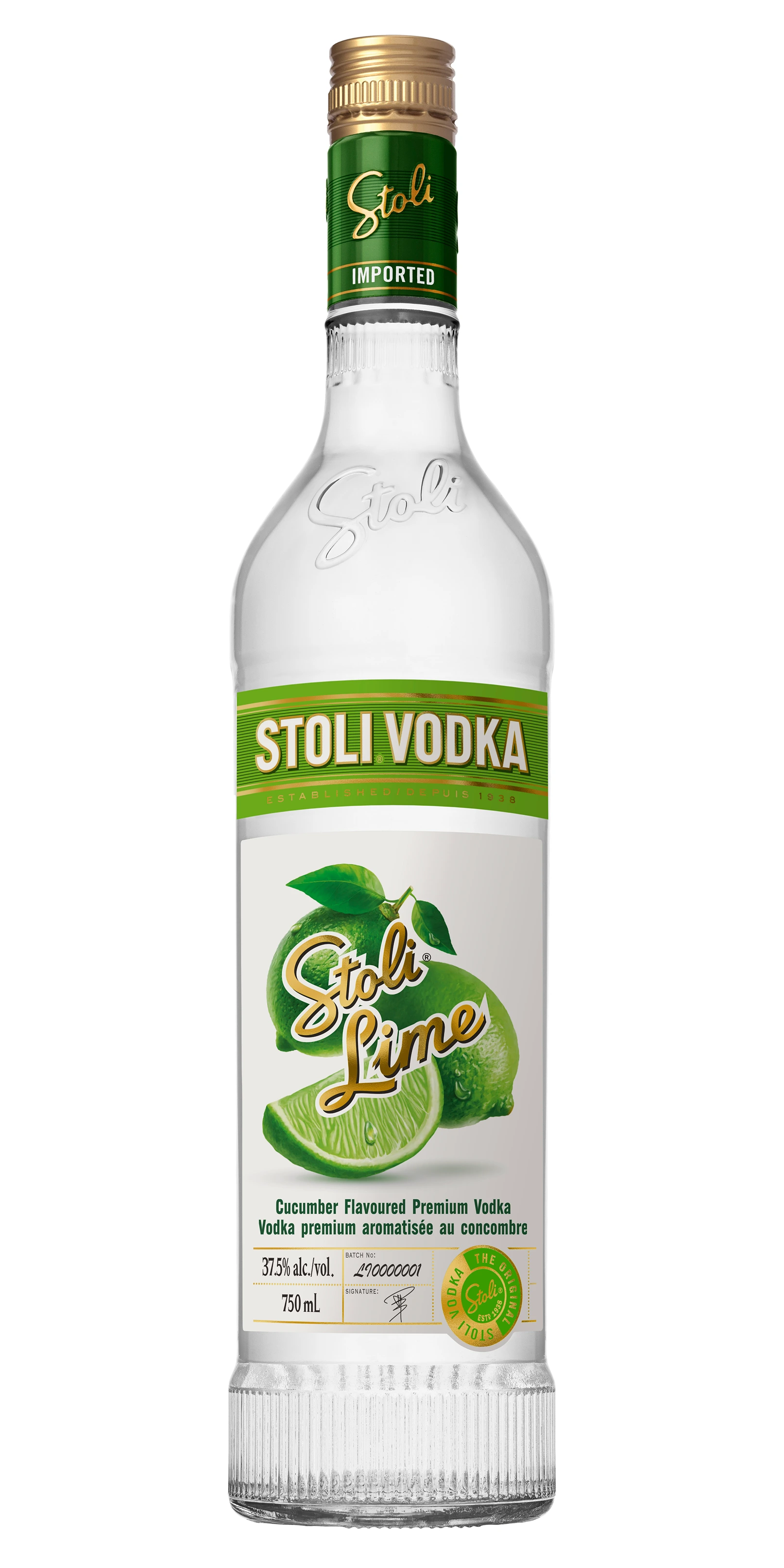 STOLI LIME VODKA 750ML