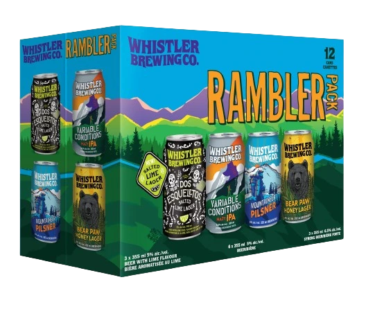 WHISTLER RAMBLER MIXER 355ML 12PK CAN