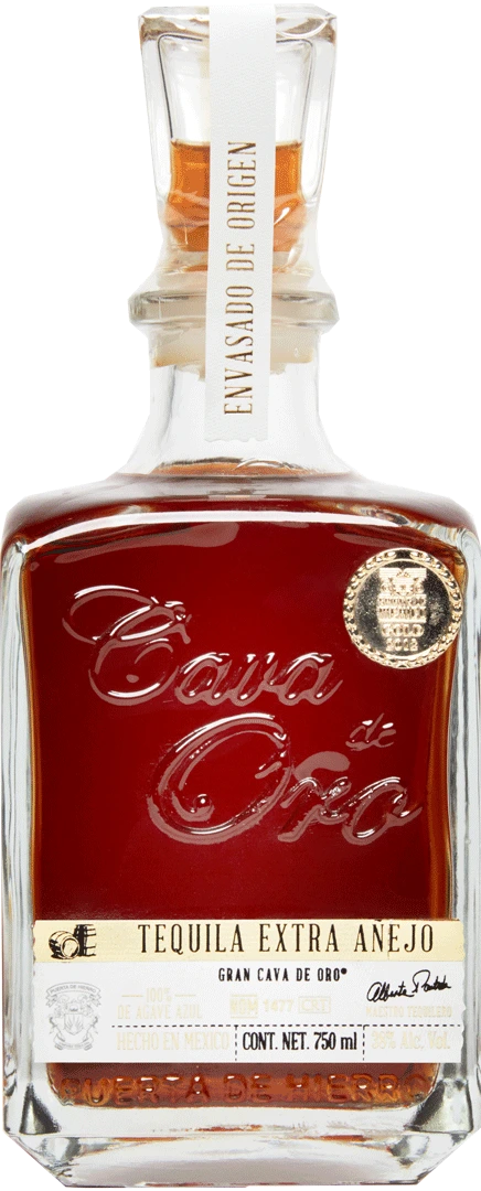 Wine and Beyond - CAVA DE ORO EXTRA ANEJO TEQUILA 750ML - Cava De Wine and Beyond - CAVA DE ORO EXTRA ANEJO TEQUILA 750ML - Cava De
