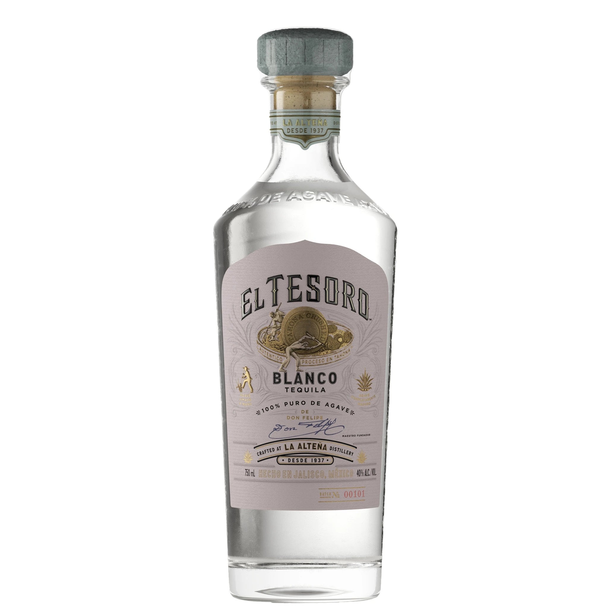 EL TESORO BLANCO TEQUILA 750ML