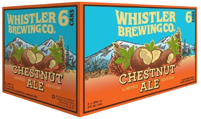 WHISTLER CHESTNUT ALE 355ML 6PK CAN