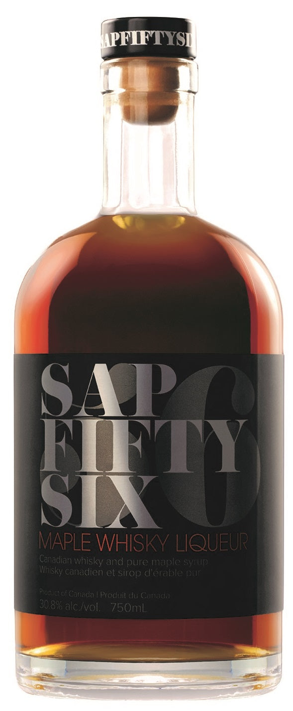 SAP FIFTY SIX MAPLE WHISKEY LIQUEUR 750ML